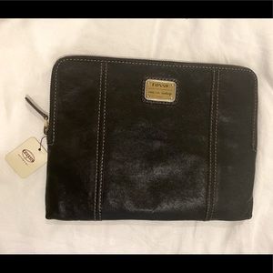 Brown Leather Fossil IPad Case